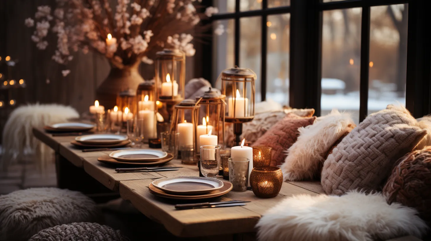 Décoration et thèmes pour un mariage d'hiver réussi -> Mariage d'hiver : décoration et thèmes parfaits.