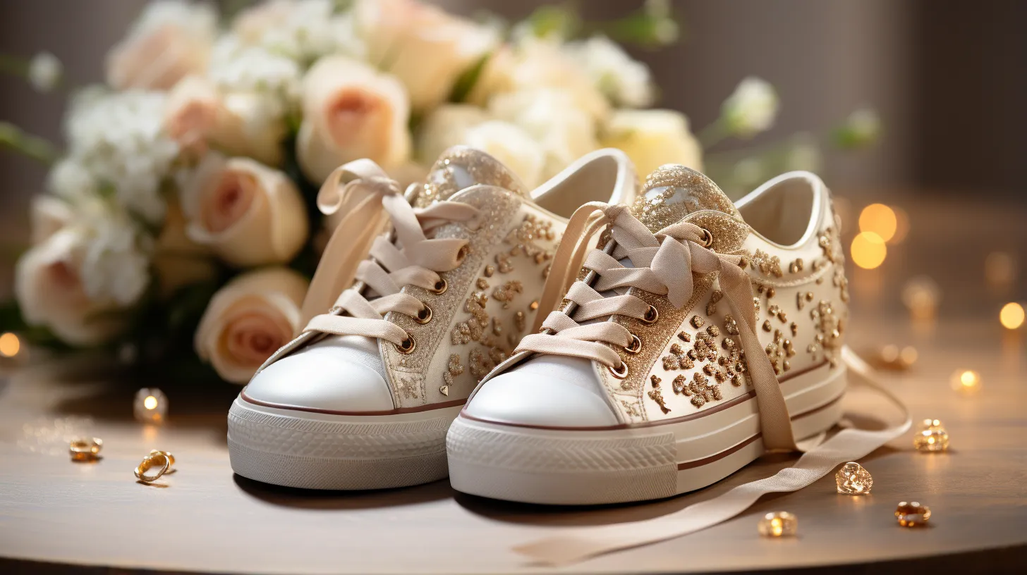 Chaussures idéales pour mariée enceinte : une alternative photographique captivante