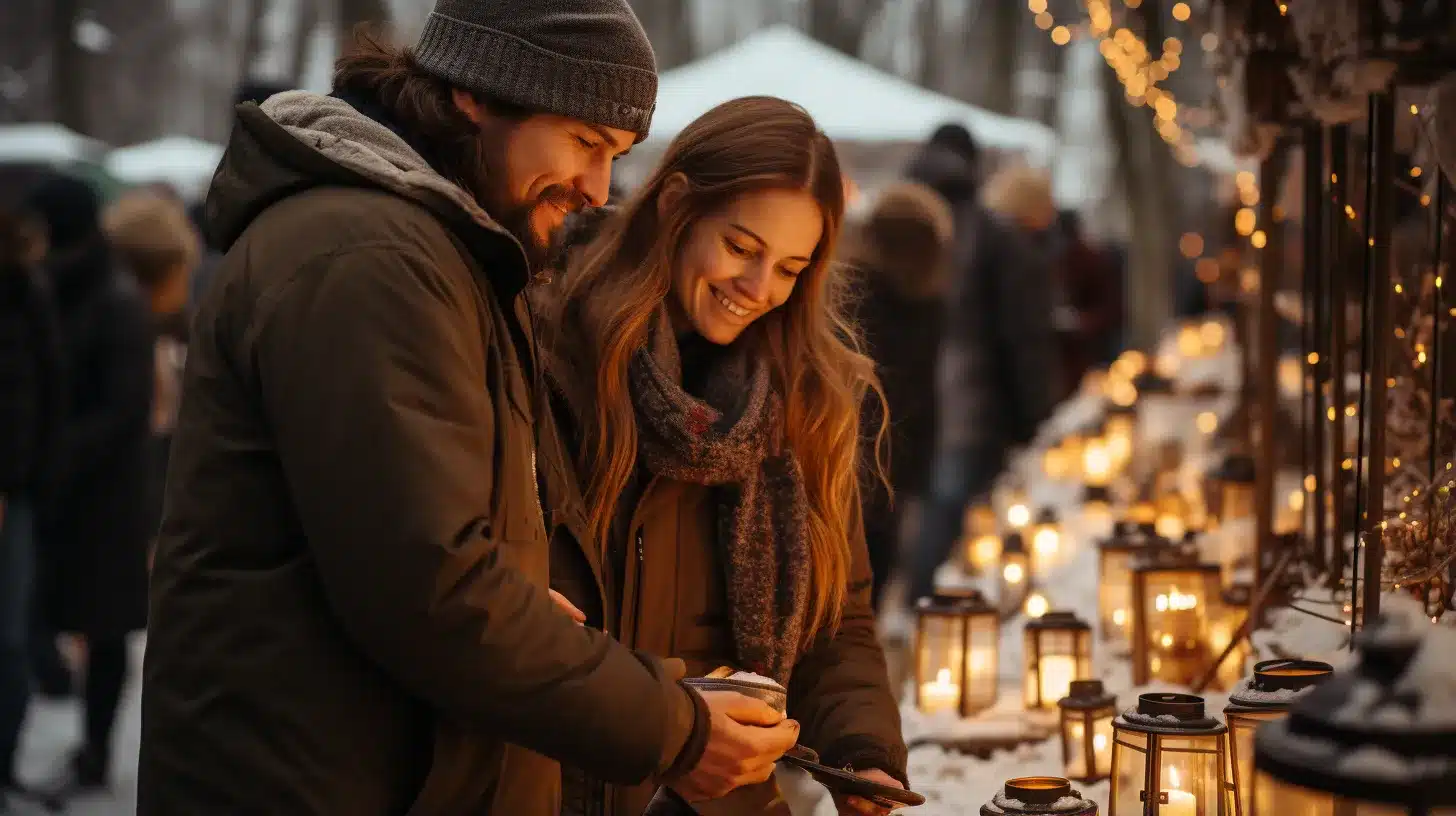 Préparation rapide mariage hivernal chic.