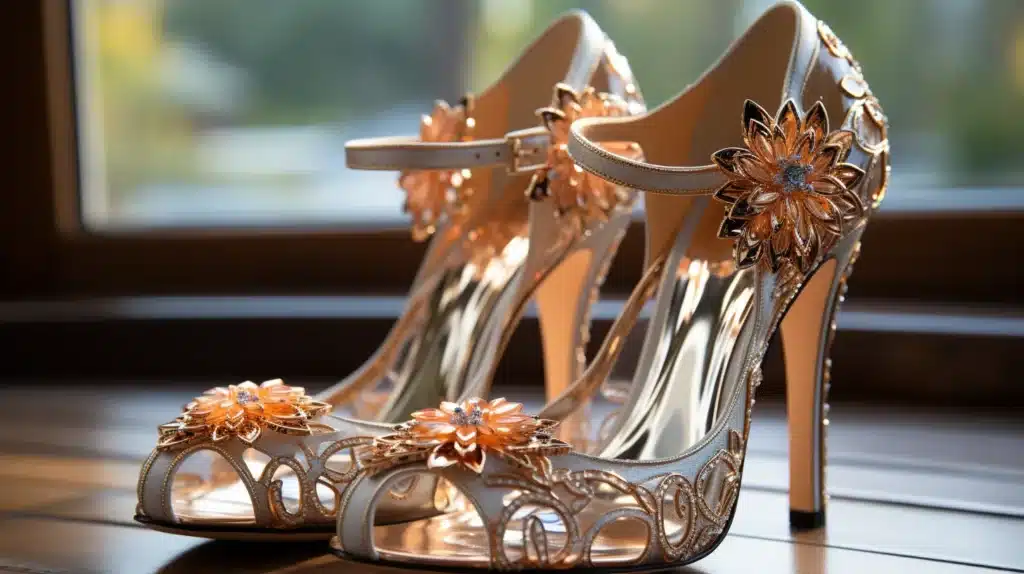 Chaussures mariée : style et élégance pour mariages luxueux