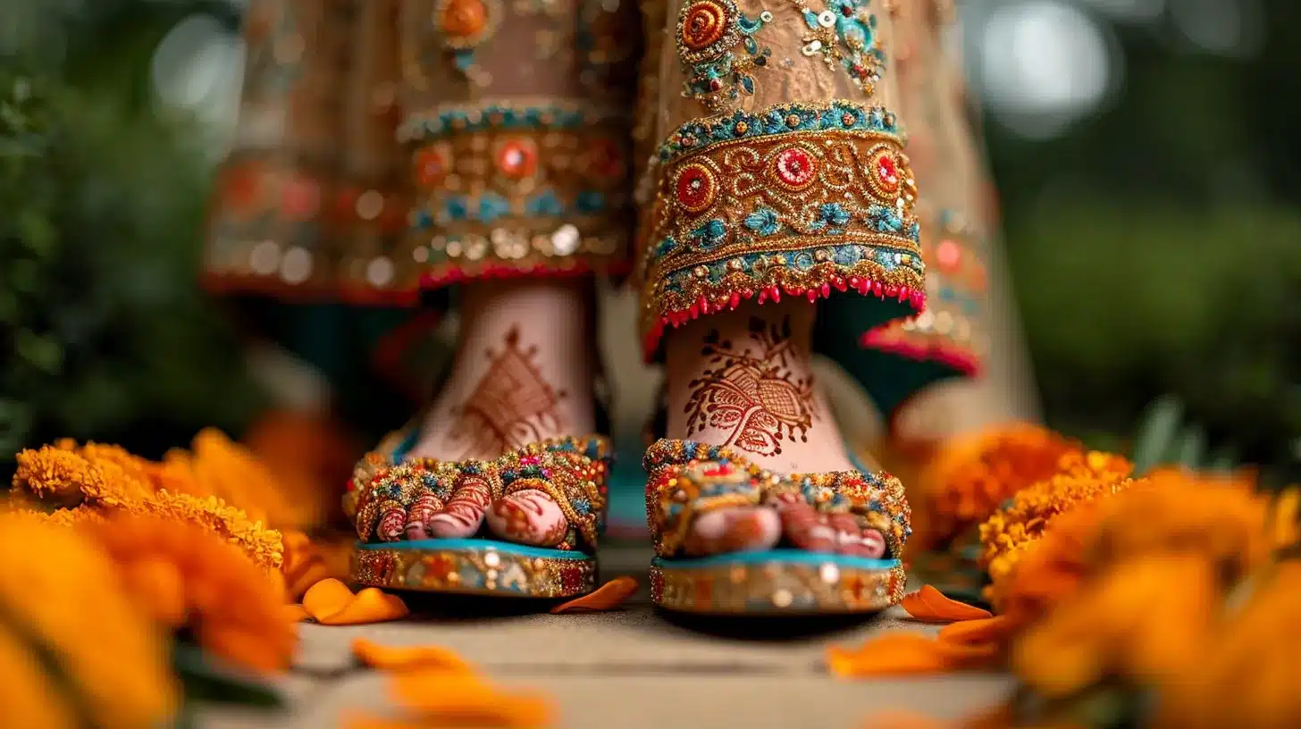 Chaussures mariée : tradition et modernité orientale