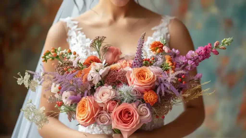 Symbolique fleurs mariage : intégration décoration alt image