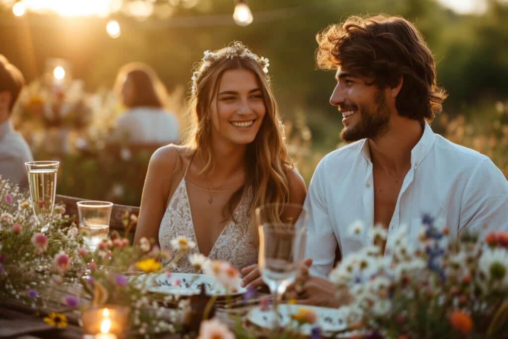 5 témoignages de couples ayant organisé un mariage champêtre