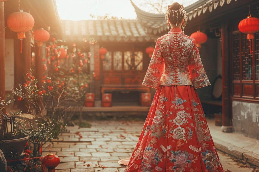 Le rôle crucial des tenues dans les mariages chinois