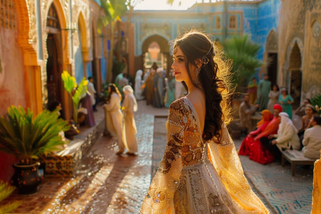 Splendeur et traditions : plongée au cœur d’un mariage marocain féerique