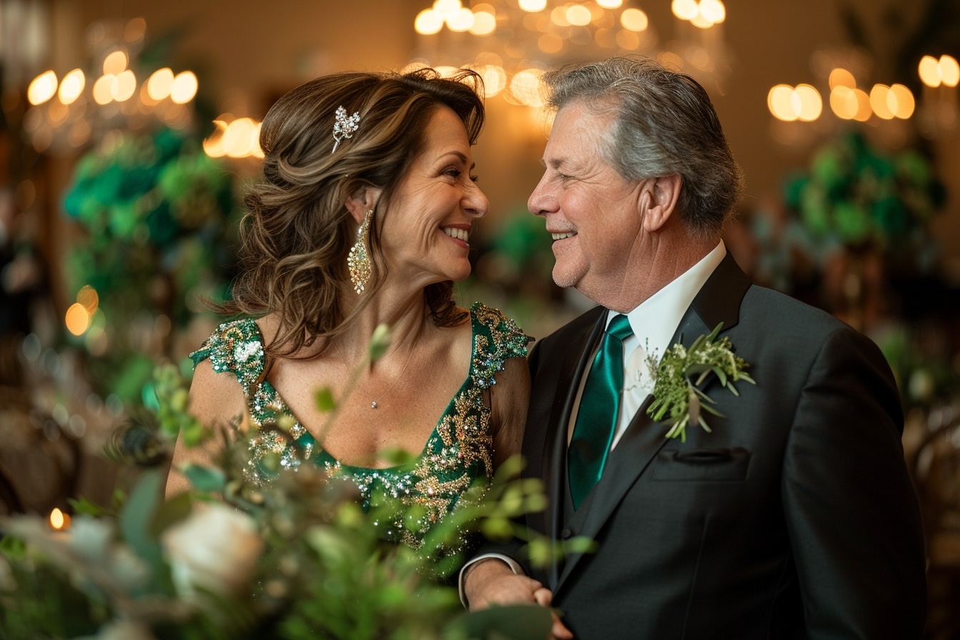 40 ans de mariage : célébrer votre Noces d’Émeraude avec éclat