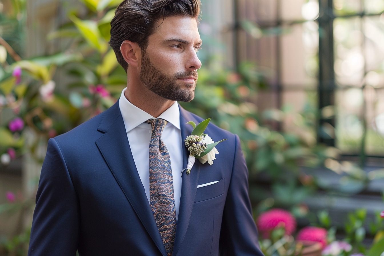 Choisir la couleur d’un costume pour homme : tendances et conseils pour un mariage chic