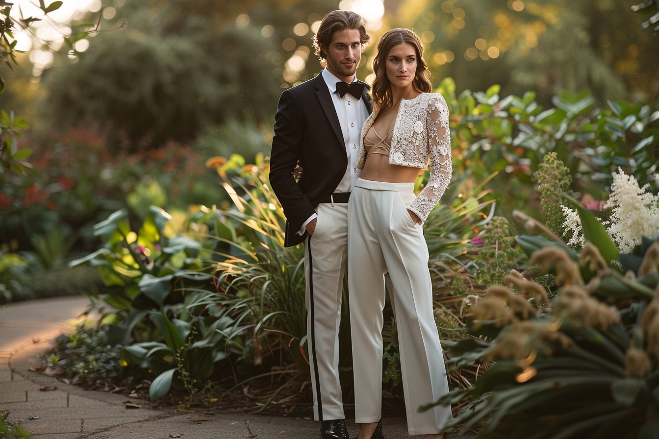 Comment assortir le pantalon à votre thème de mariage Comment assortir le pantalon à votre thème de mariage