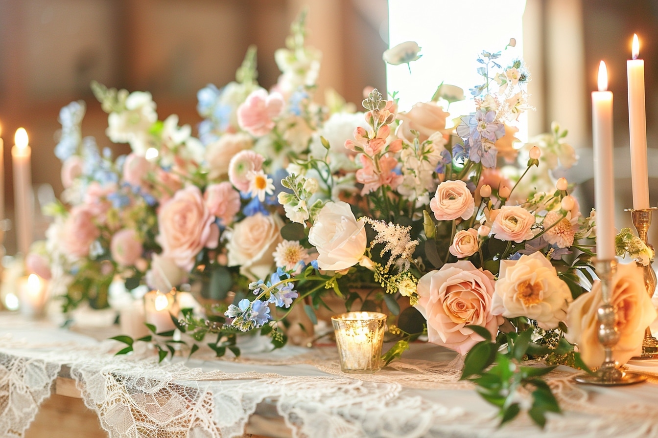 Fleurs de centre de table mariage : des idées charmantes pour sublimer votre réception