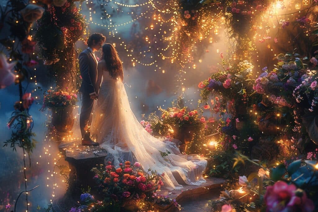 Jet de scène pour mariage : comment illuminer vos instants précieux