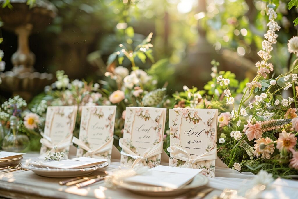 Noms de table pour mariage : inspirez-vous pour une réception personnalisée et mémorable