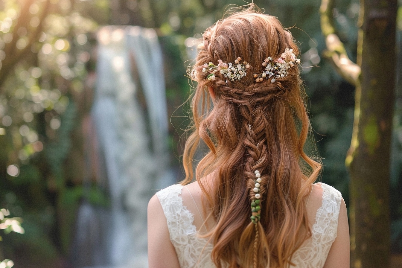 Ondulations et boucles romantiques pour un look bohème Ondulations et boucles romantiques pour un look bohème