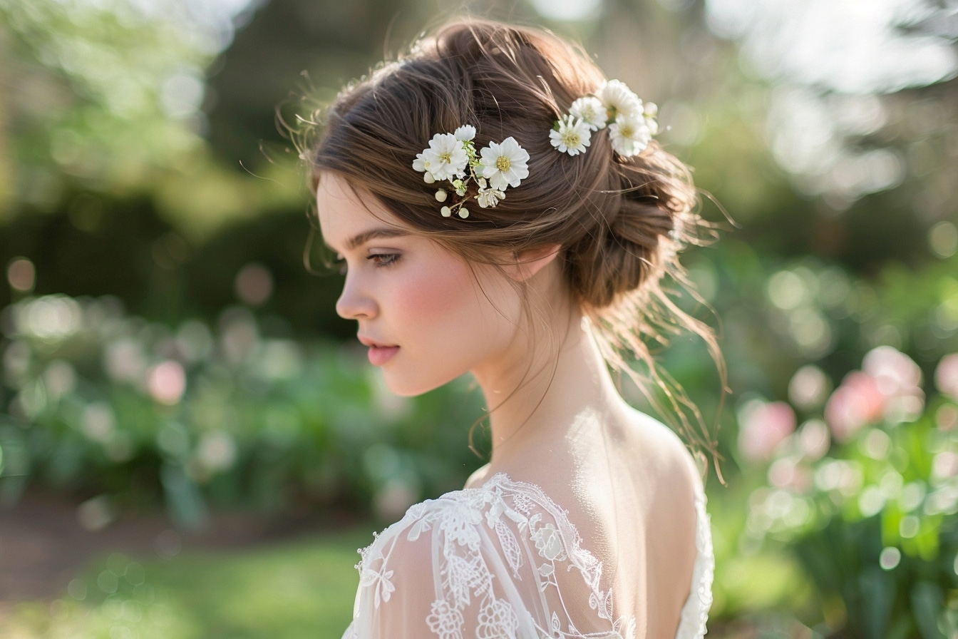 Pourquoi choisir un chignon bas pour son mariage