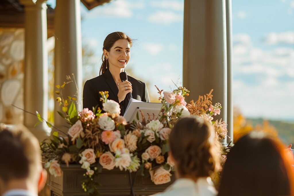 Rédaction parfaite du discours de l’officiant de mariage : Guide étape par étape pour captiver vos invités