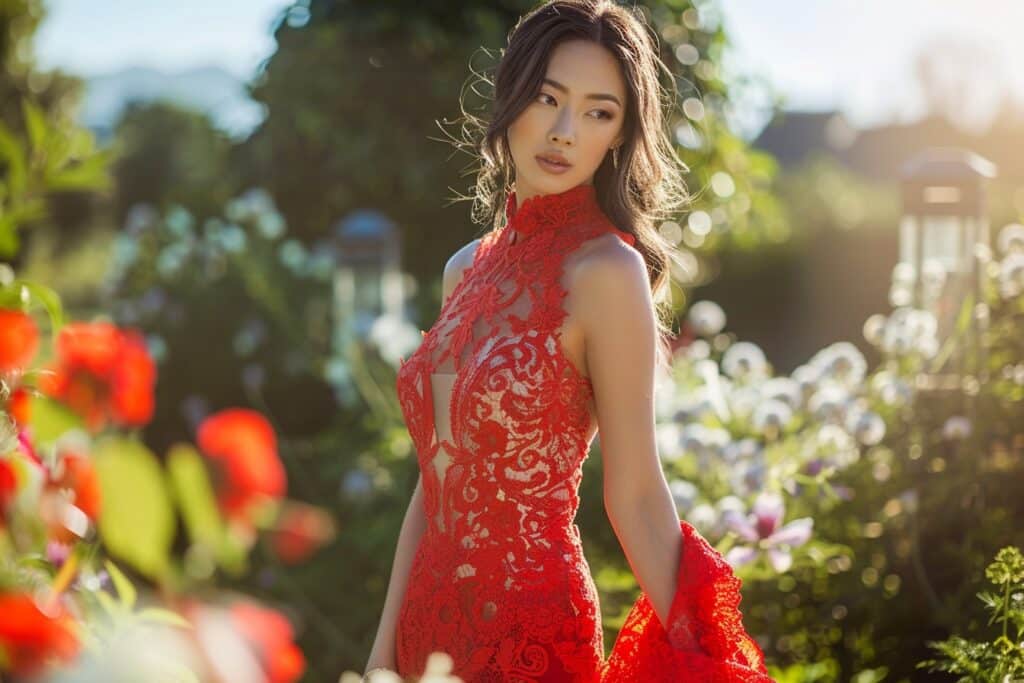 Robe rouge pour invitée de mariage : quelle signification derrière ce choix audacieux ?