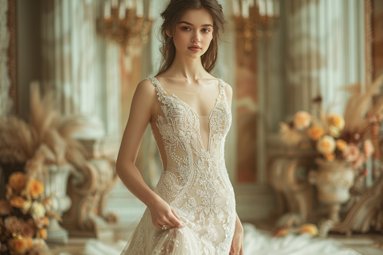Robe sirène pour mariage : élégance et glamour au rendez-vous