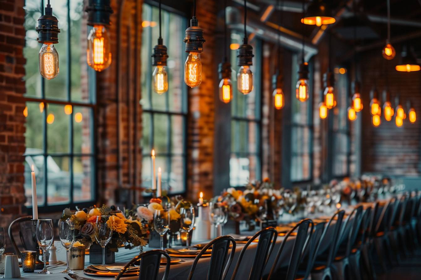 Utiliser l’éclairage pour accentuer l’ambiance industrielle Utiliser l’éclairage pour accentuer l’ambiance industrielle