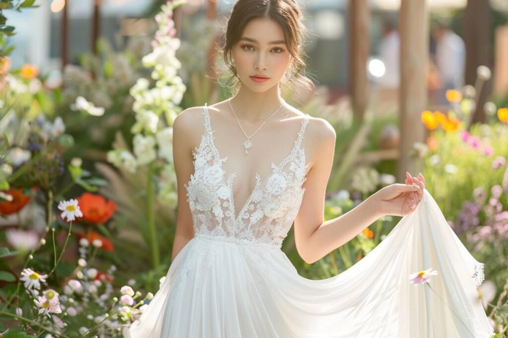 comment choisir la robe blanche idéale pour un mariage en tant qu’invité