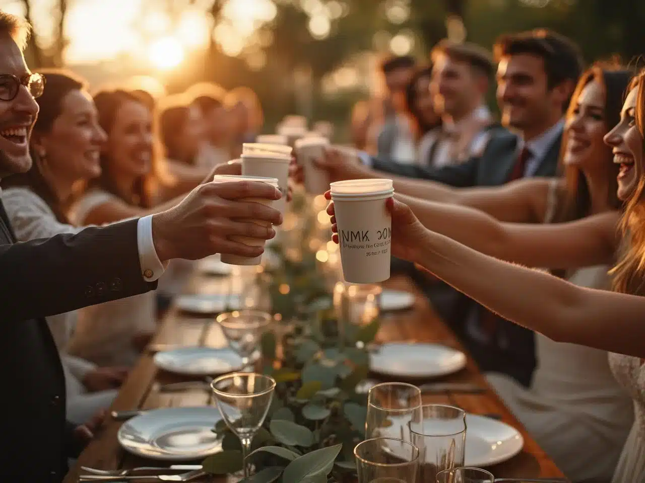 Photo gobelet-personnalise-mariage-souvenir-reutilisable