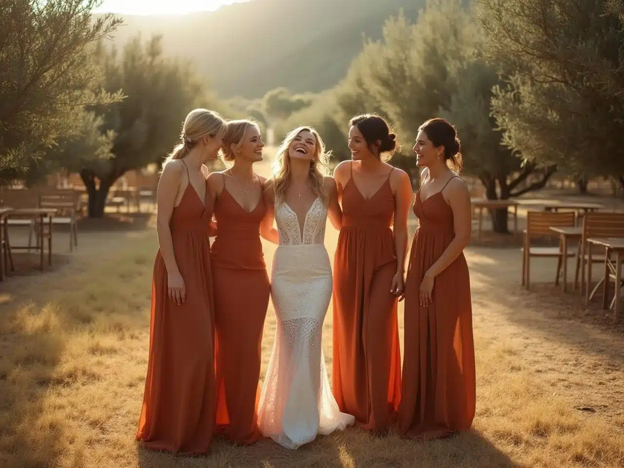 Photo robe-terracotta-tendance-mariages-boho-chic