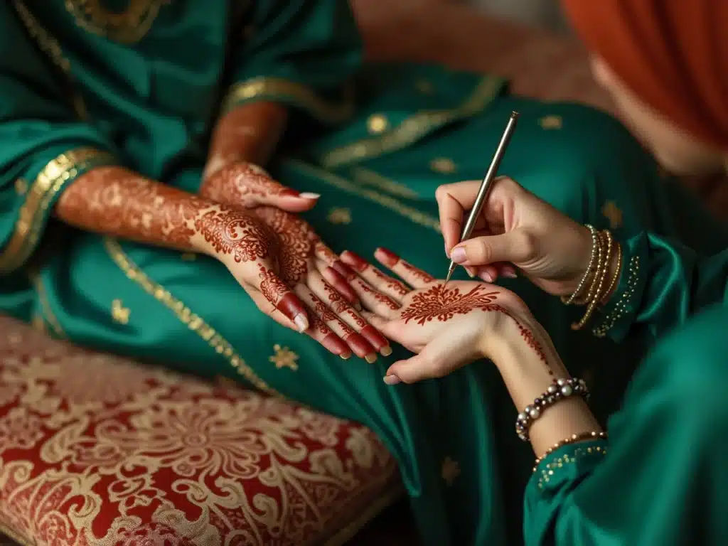 Photo henna-mariage-rituels-tendances-guide