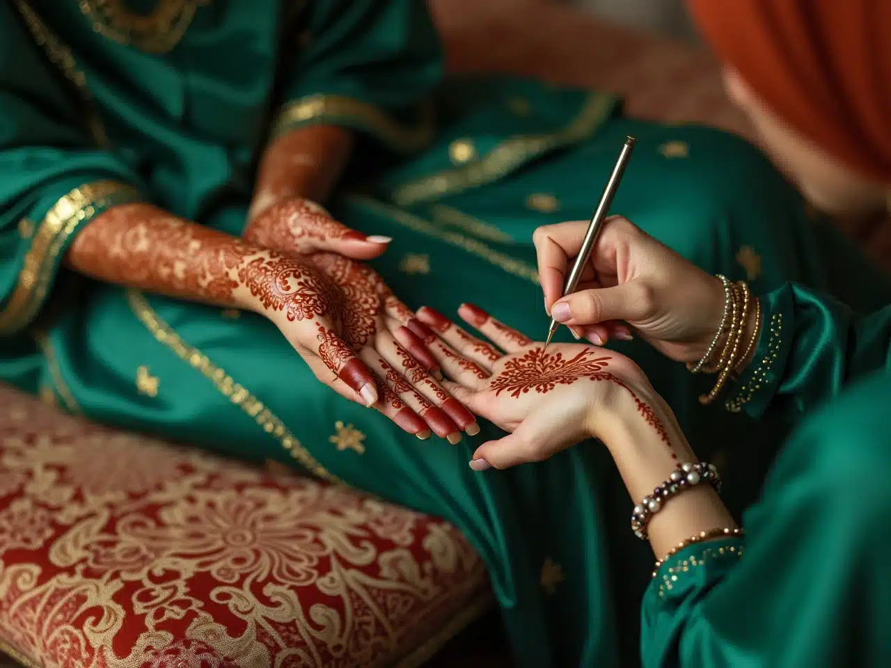 Photo henna-mariage-rituels-tendances-guide