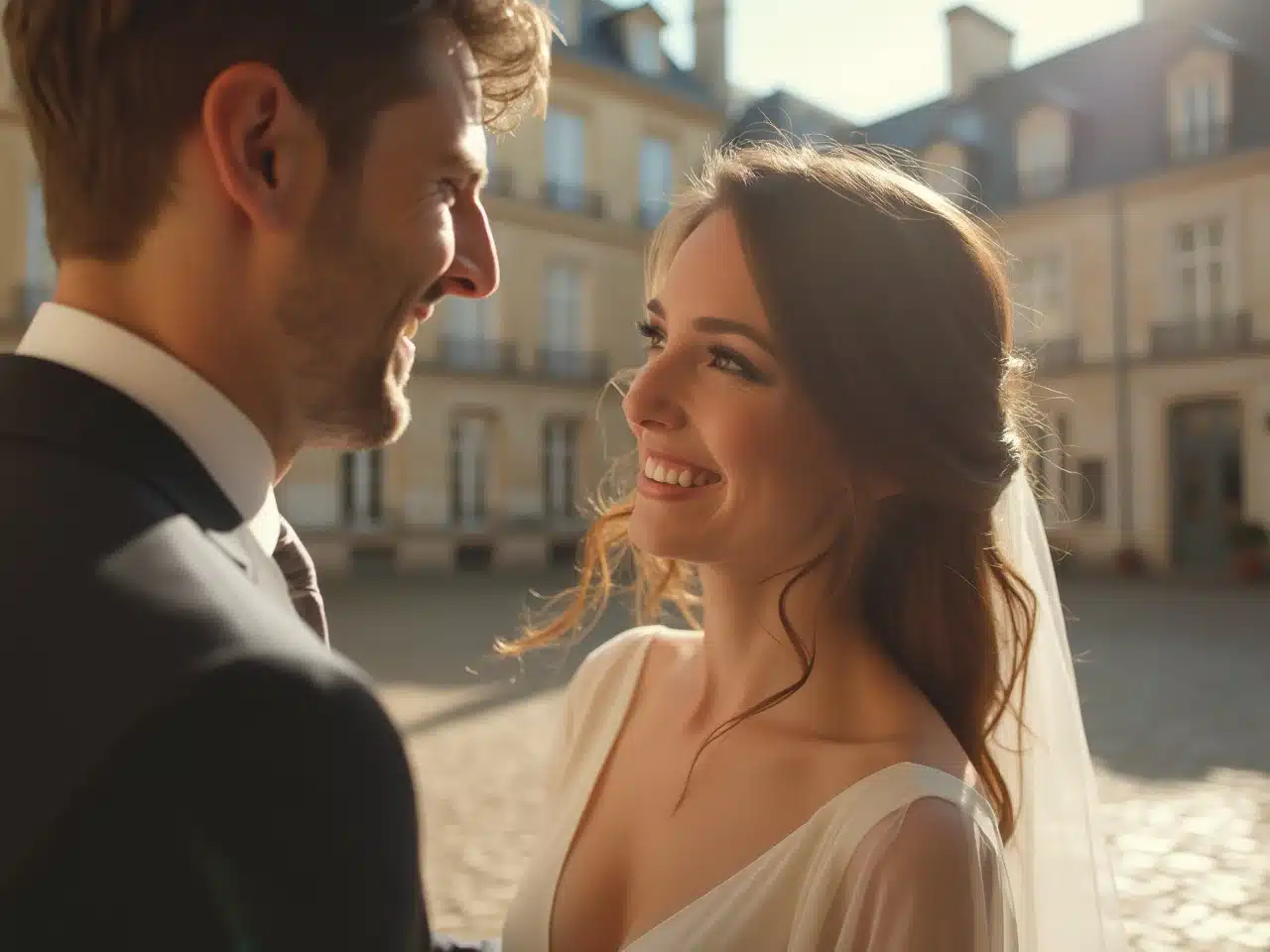 Photo juste-regard-tendance-mariage-ceremonie