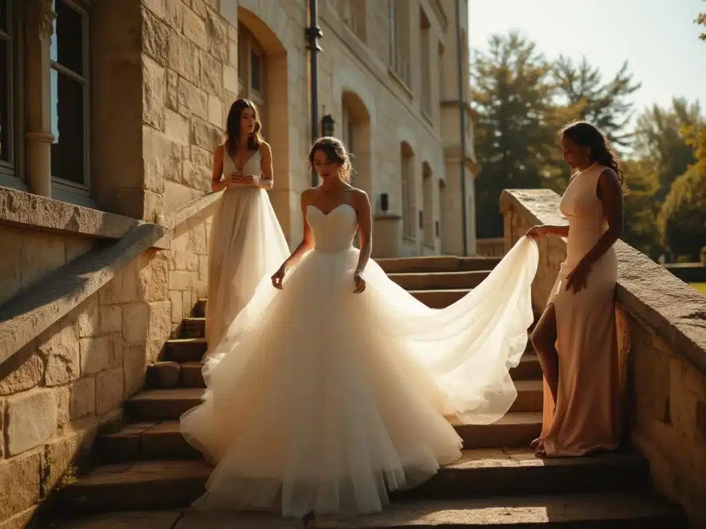Photo robe-mariee-princesse-majestueux
