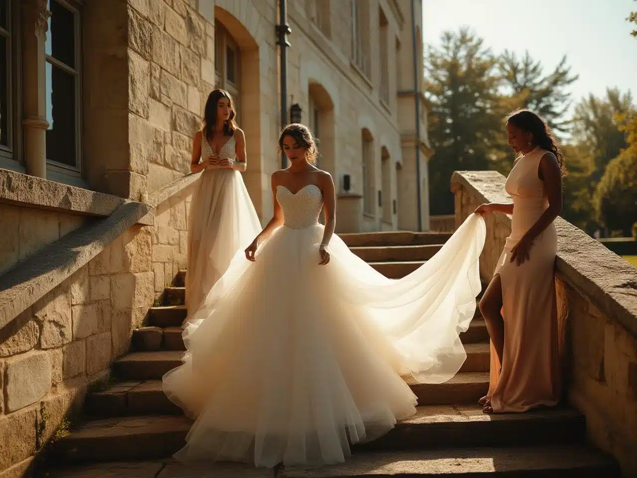 Photo robe-mariee-princesse-majestueux
