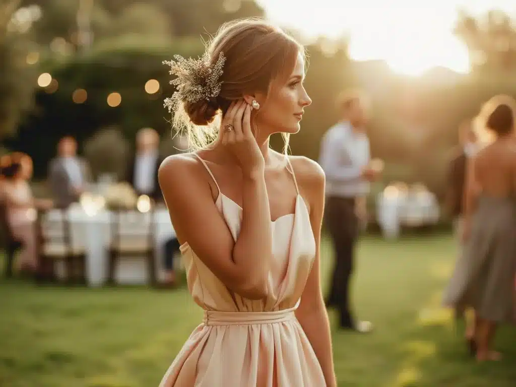 Photo chignon-mariage-invitee-idees-chic