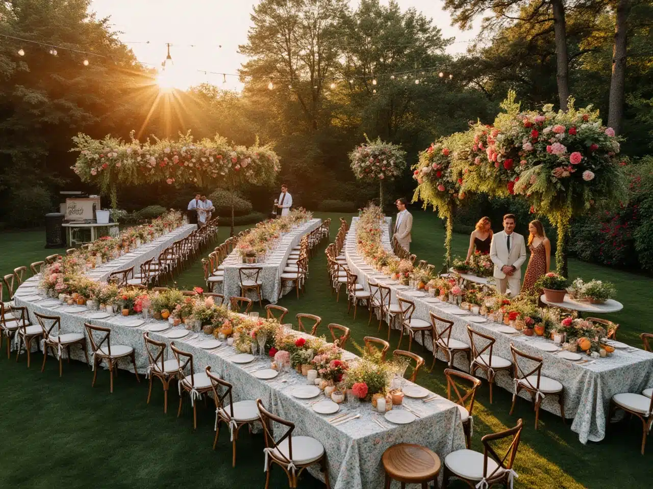 Photo garden-party-mariage-chic-astuces-tendance