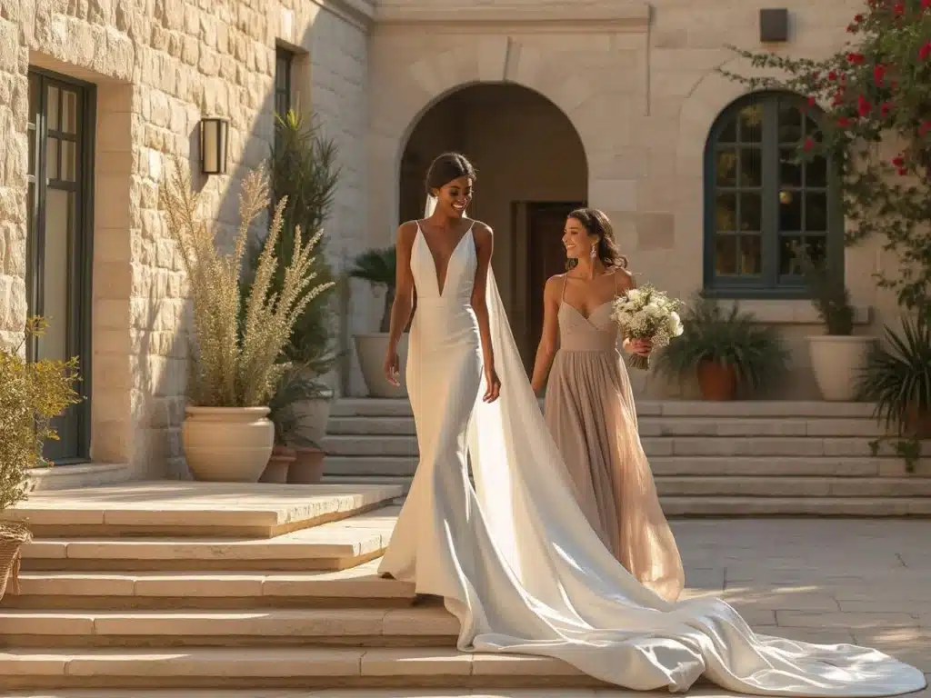 Photo robe-sirene-mariage-glamour-silhouette
