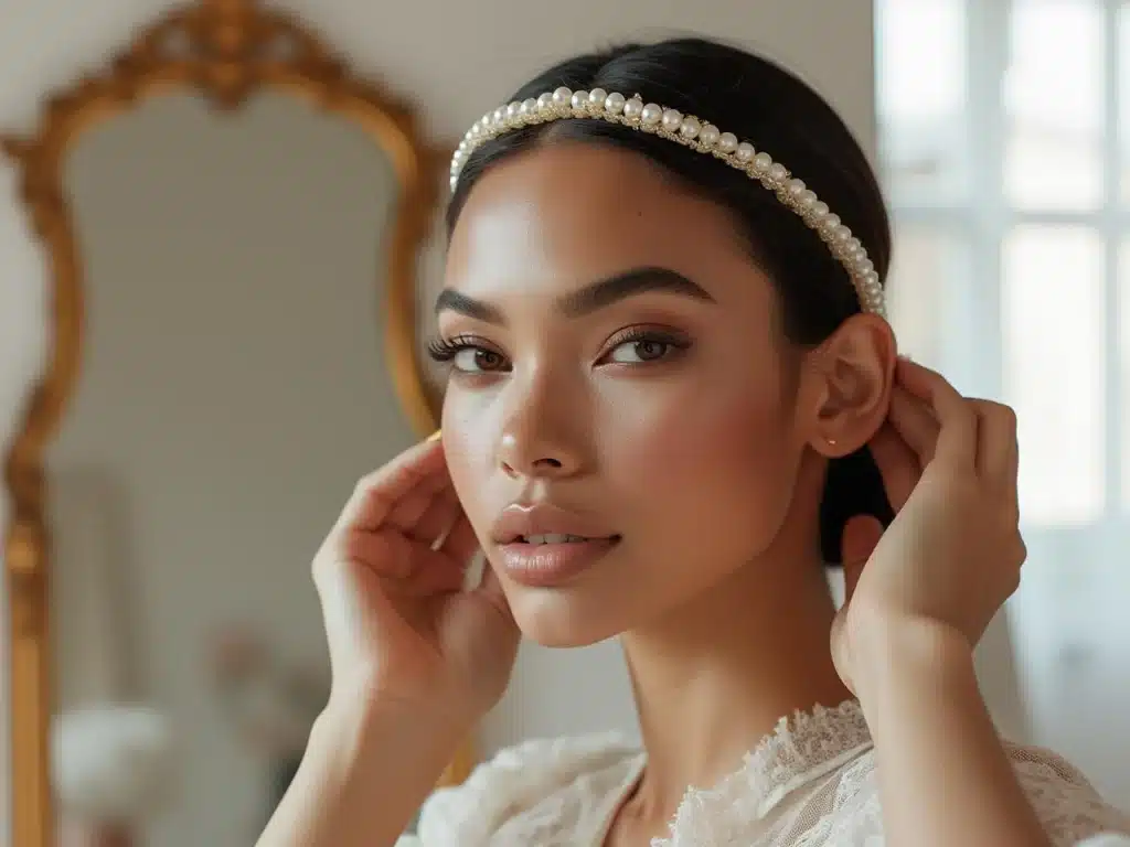 Photo serre-tete-femme-chic-mariage-tendance