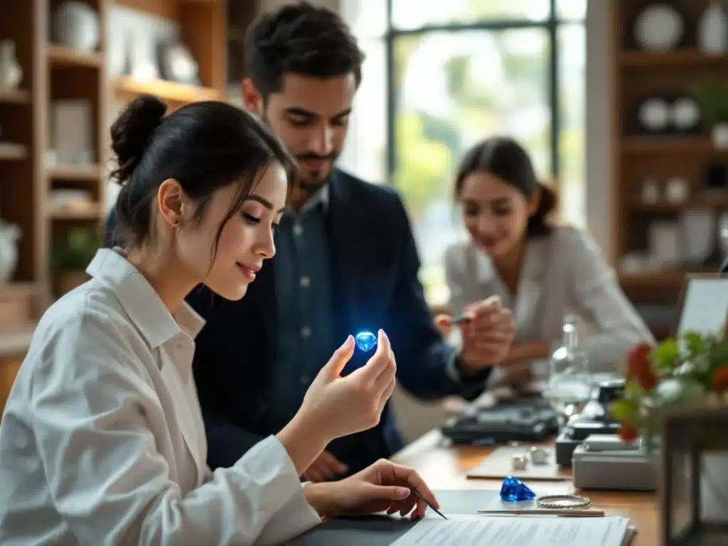 Photo bague-fiancailles-vrai-saphir