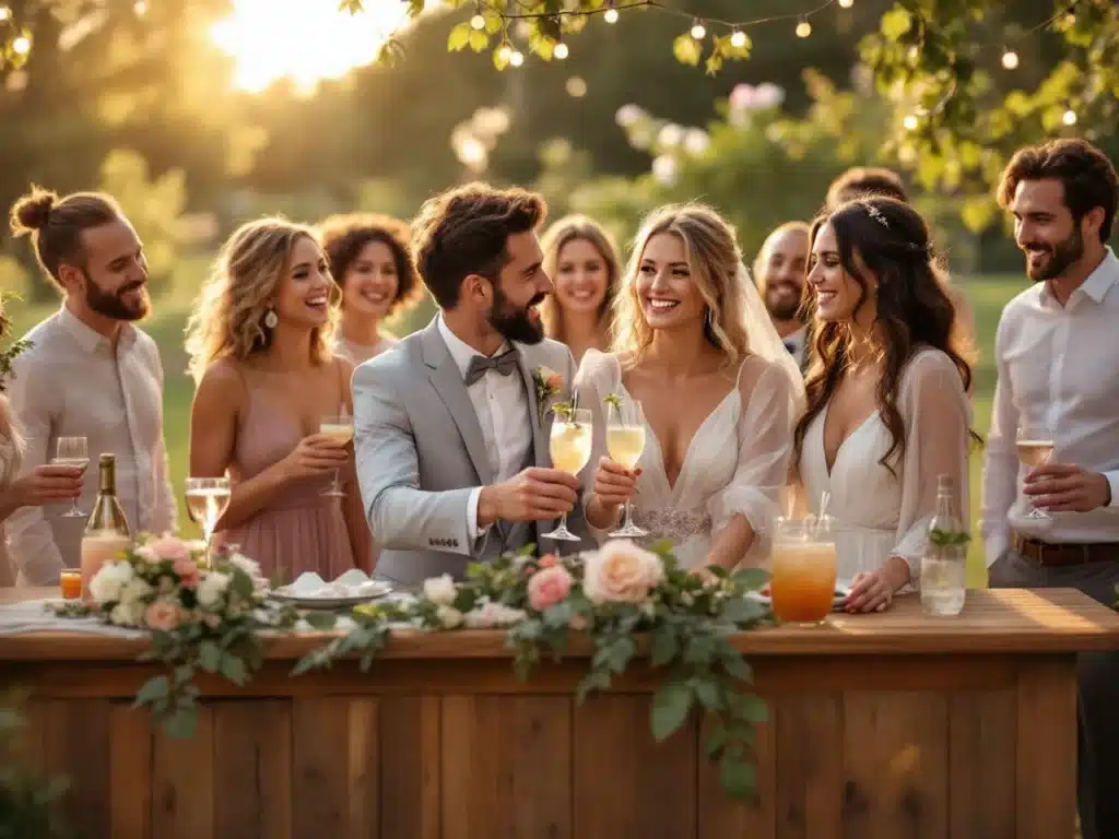 Photo boisson-alcool-mariage-toast