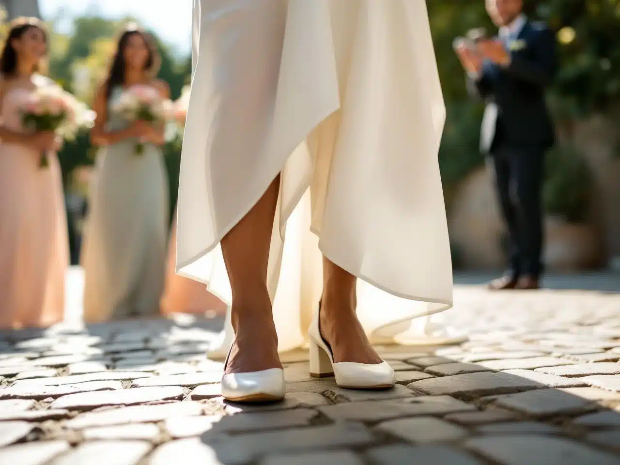 Photo chaussures-confortables-mariage