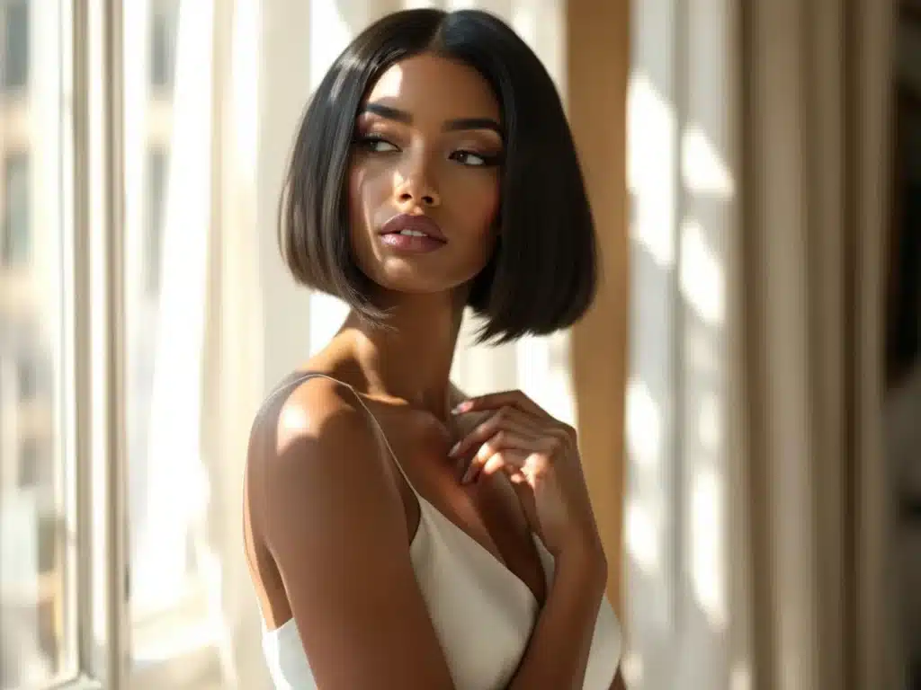 Photo coiffure-carre-plongeant-mariee