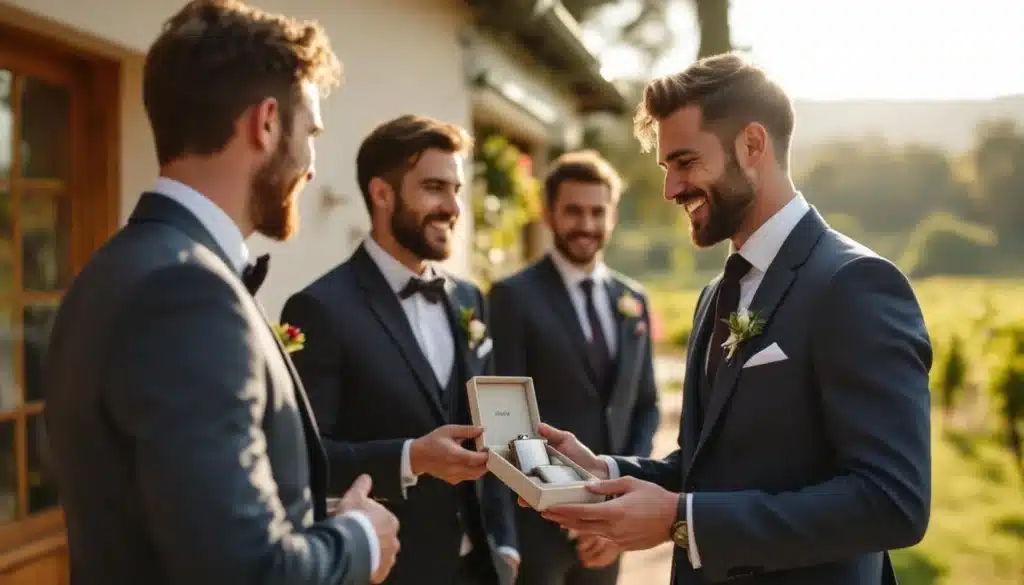 Photo cadeaux-temoins-homme