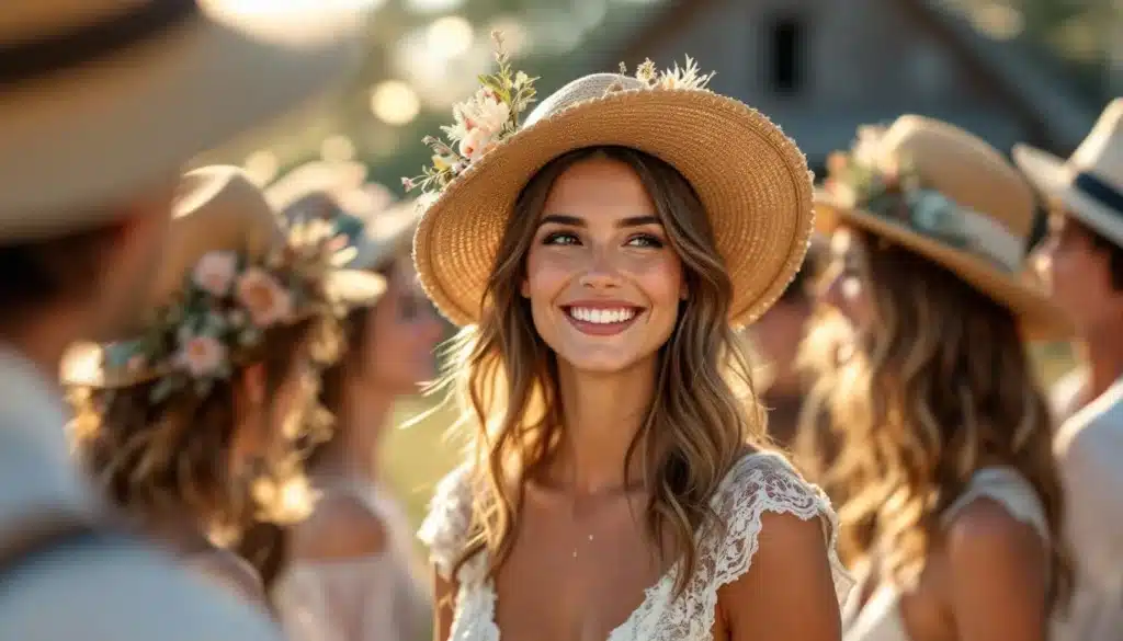 Photo chapeau-mariage-champetre-eco-chic