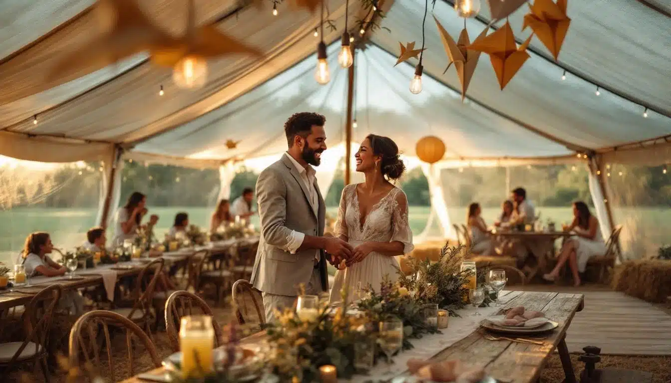 Photo decoration-barnum-champetre-mariage