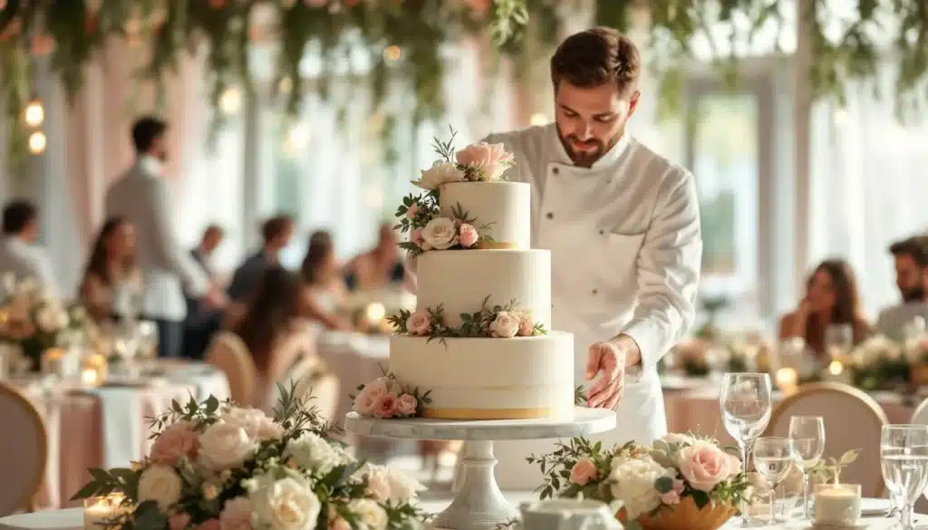 Photo decoration-gateau-mariage