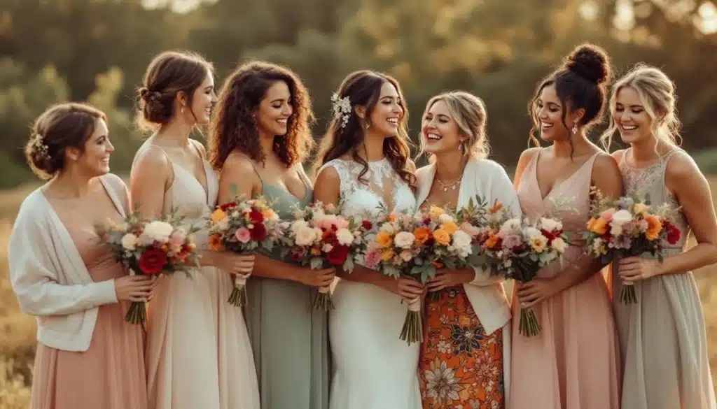 Photo robes-demoiselles-honneur-tendances-couleurs