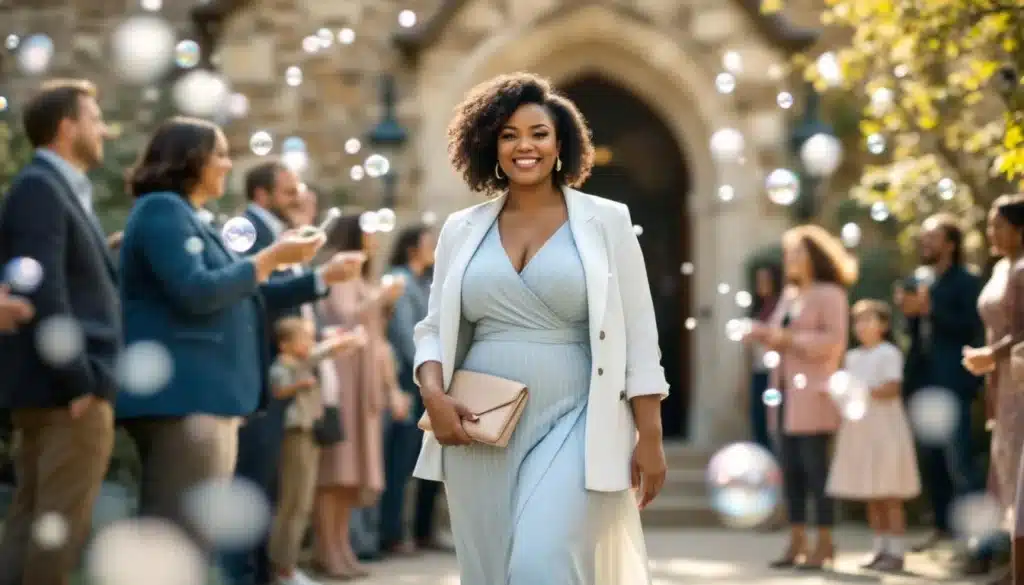 Photo shabiller-bapteme-ronde-chic