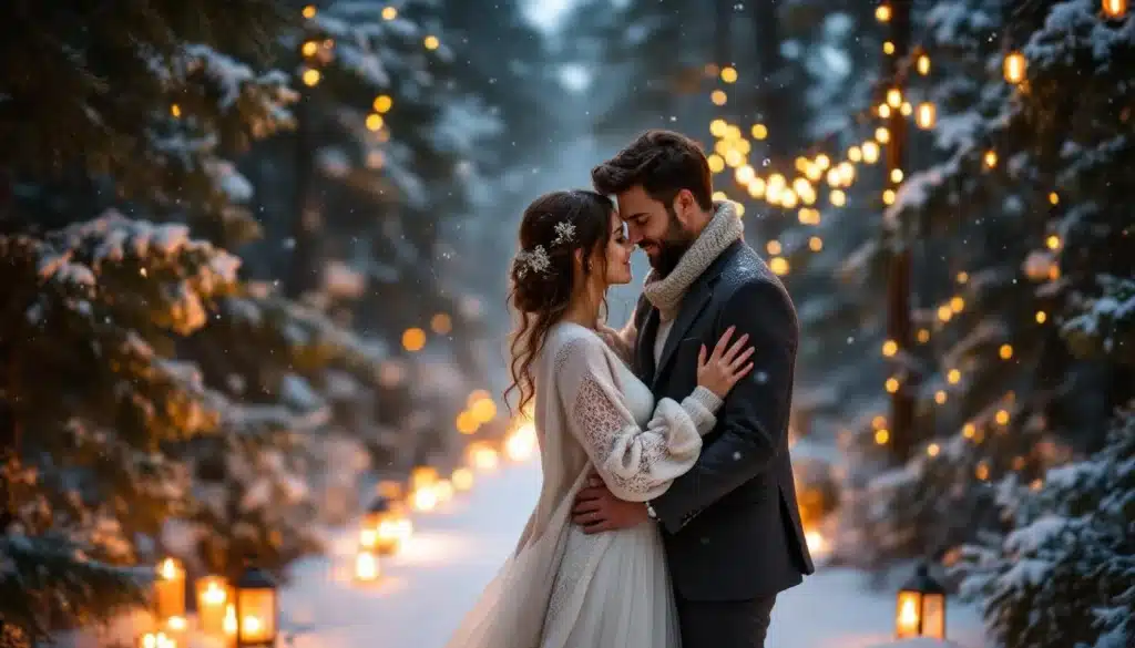 Photo shooting-inspiration-mariage-hiver