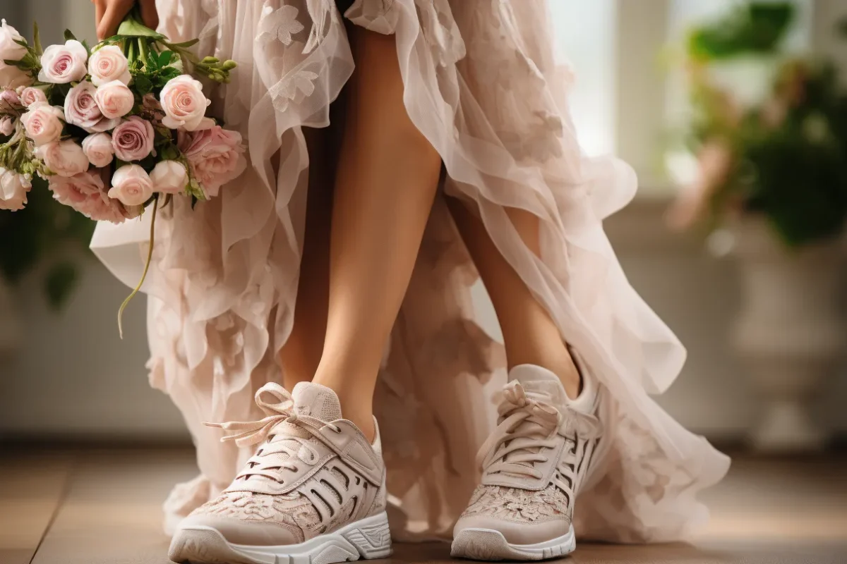 Chaussures de mariée écologiques : choix responsable, image alt.