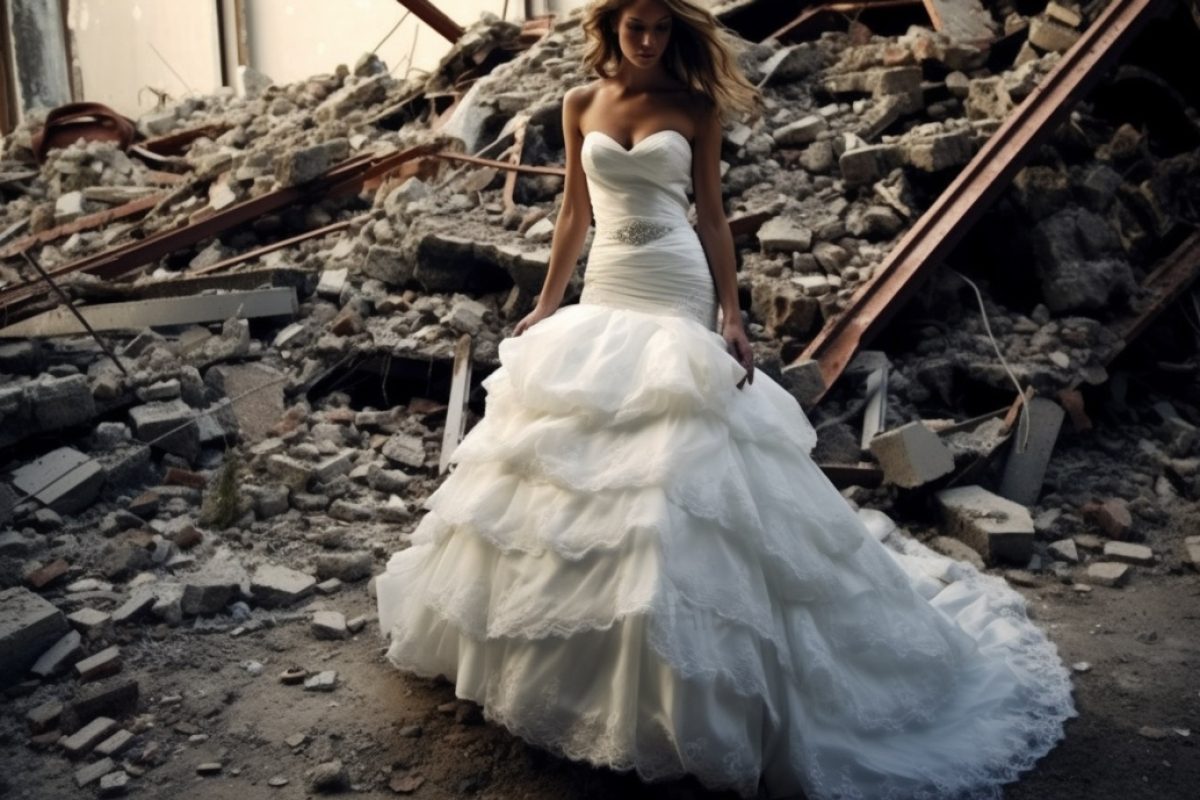 trash the dress mariage